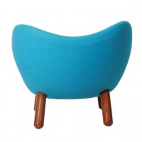 塘鹅椅,简约实木布艺沙发椅,佛山欧款时尚创意休闲躺椅