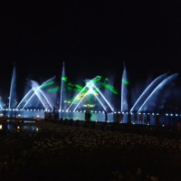 大妙光M63供应建筑金属结构喷泉灯 雕塑喷泉LED灯 音乐喷泉 室外公园喷泉